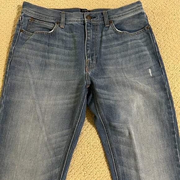 J. Crew Sutton Jean in Blasted Indigo 32/34 - Mint! - Picture 3 of 6